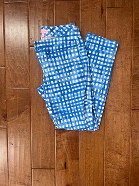 Lilly Pulitzer Kelly Skinny Ankle Pant- Bennet Blue. Size 4.